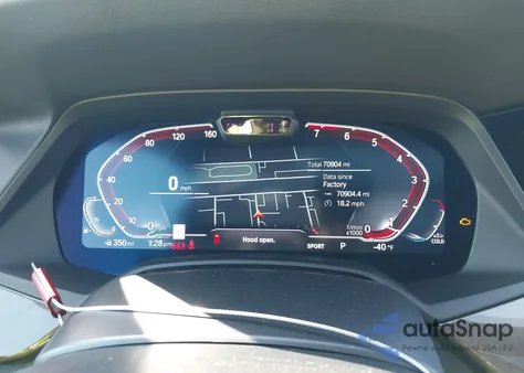 2022 BMW X6 xDrive40I z USA, uszkodzony, nr VIN 5UXCY6C05N9M69655